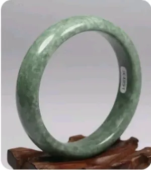 10% OFF- 59/60/61mm Certified Natural Jadeite Emerald Jade*A Handcarved Lucky Bracelet Bangle JK4891