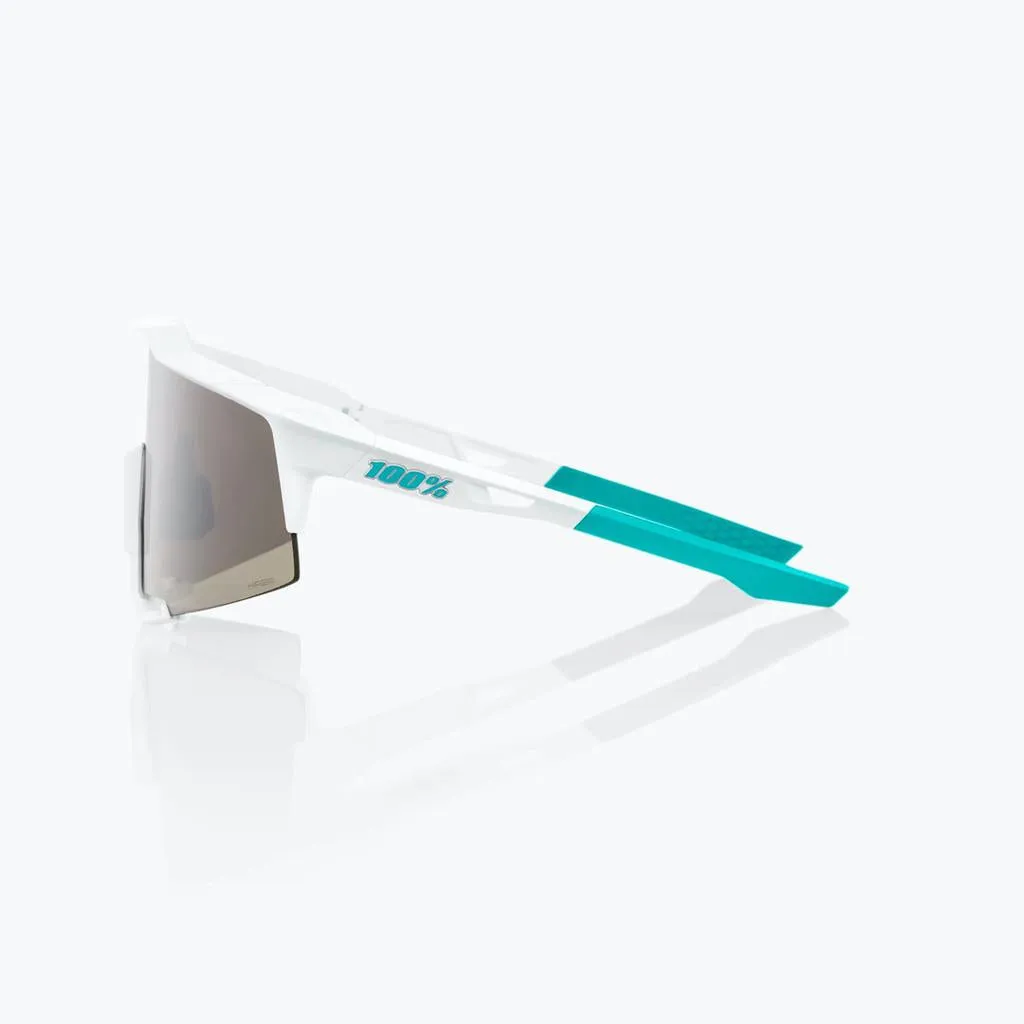 100% Speedcraft - Special Edition BORA Hansgrohe Team White - HiPer SIlver Lens