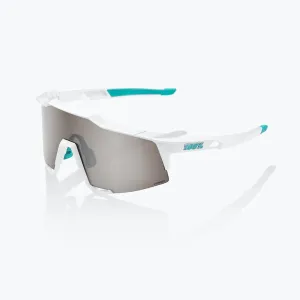 100% Speedcraft - Special Edition BORA Hansgrohe Team White - HiPer SIlver Lens
