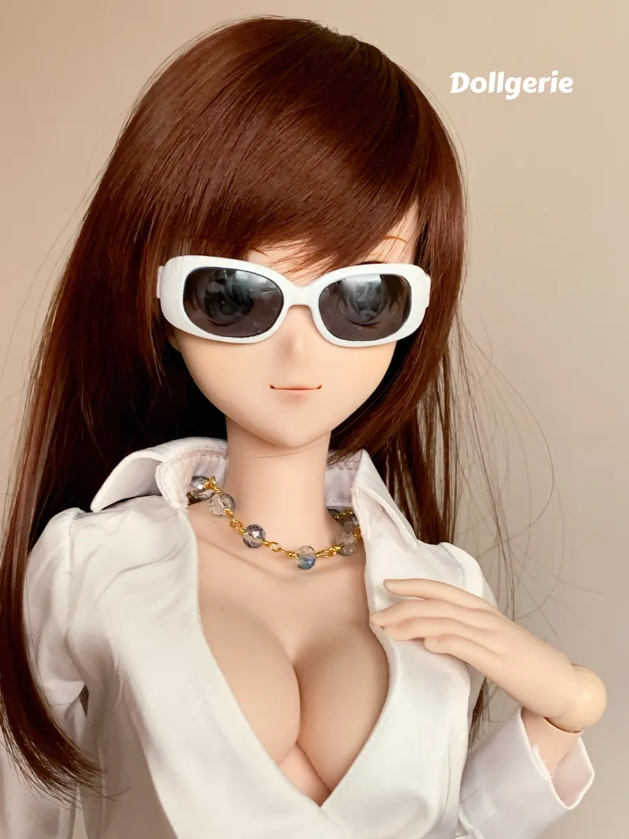 1/3 White Butterfly Sunglasses (made by EPOCH)