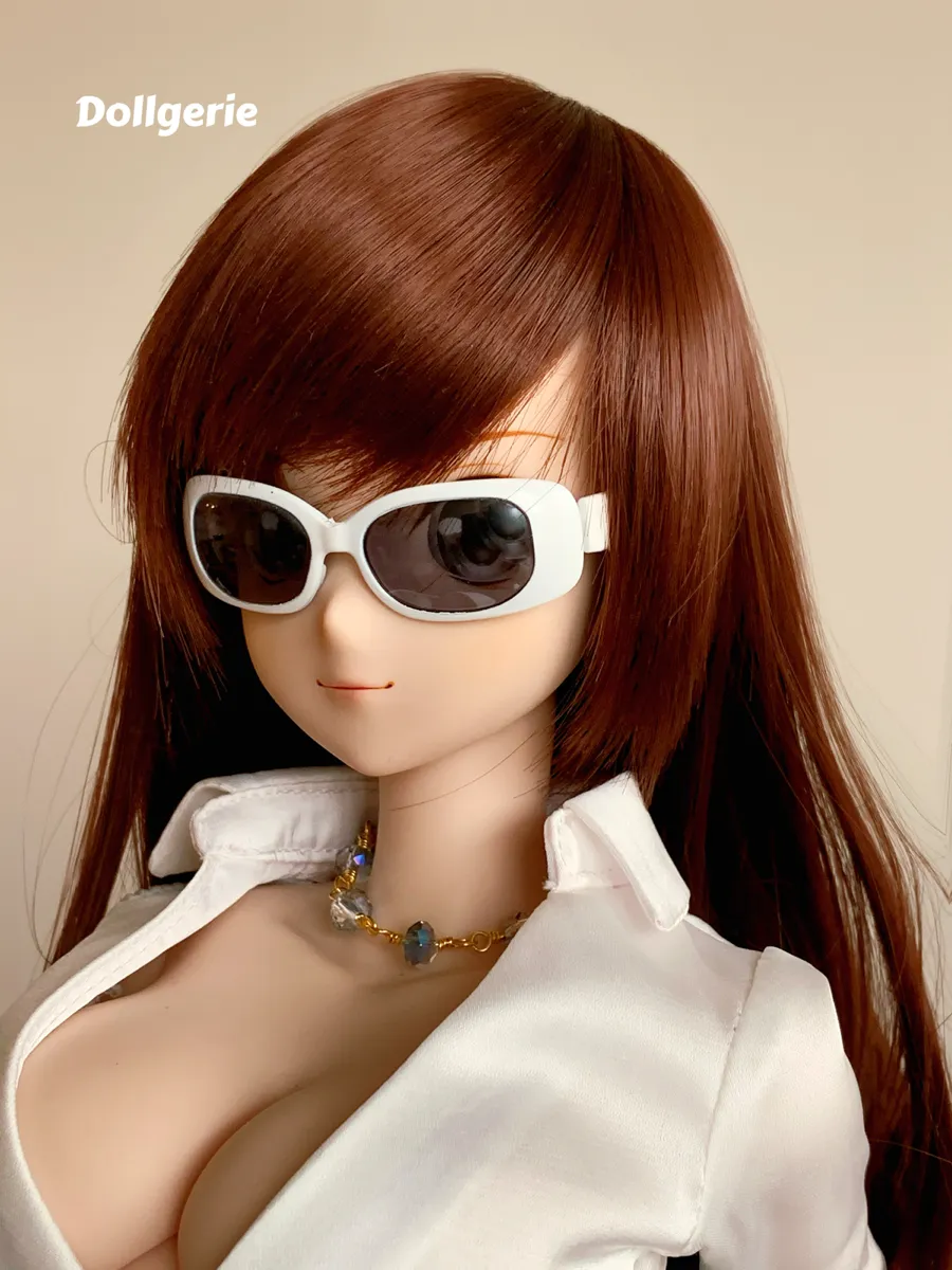 1/3 White Butterfly Sunglasses (made by EPOCH)