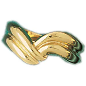 14k Yellow Gold Fashionable Pattern Ring