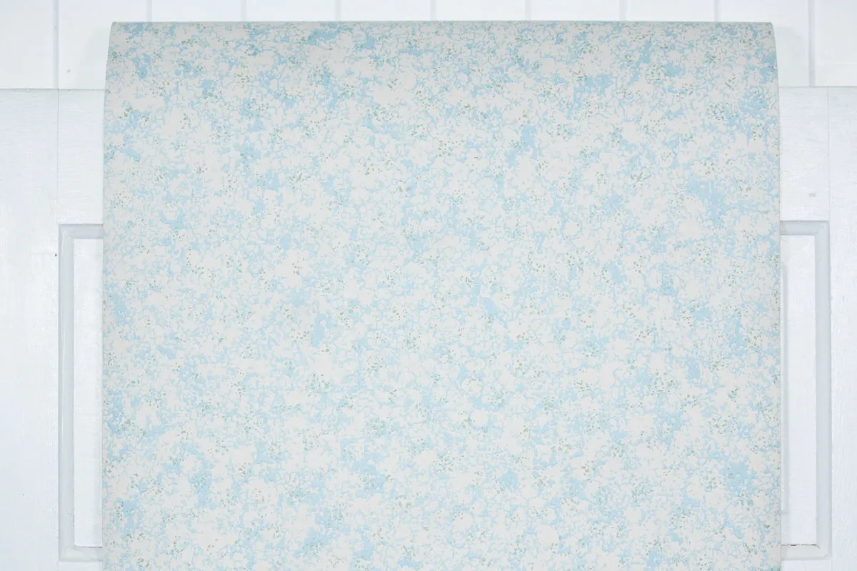 1960s Faux Marble Vintage Wallpaper