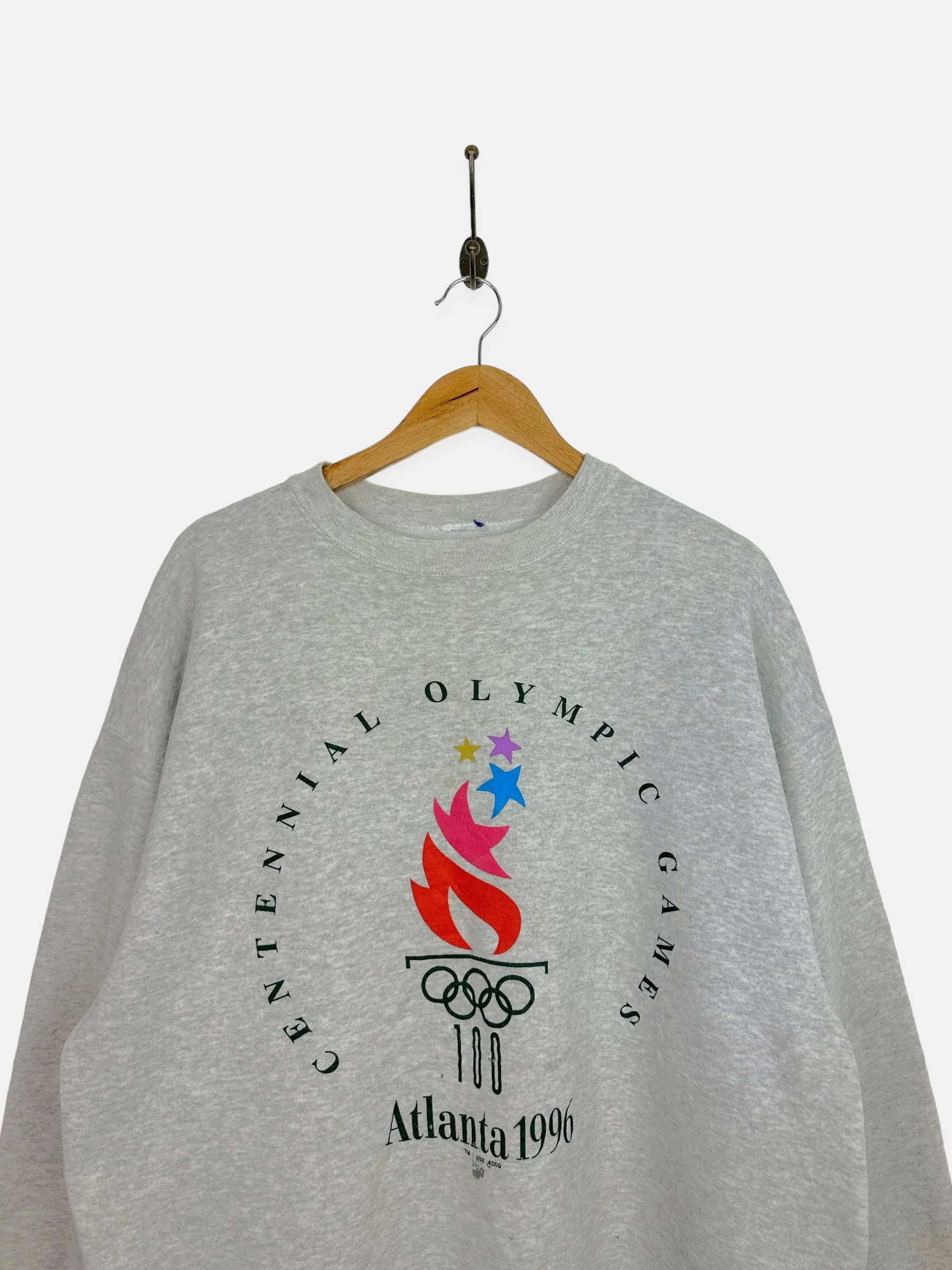1996 Champion Atlanta Olympics Vintage Sweatshirt Size L