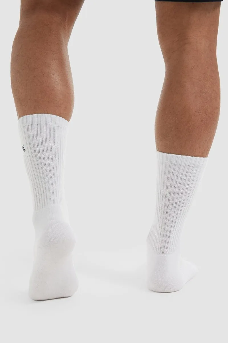 3 Pack Sports Socks in White