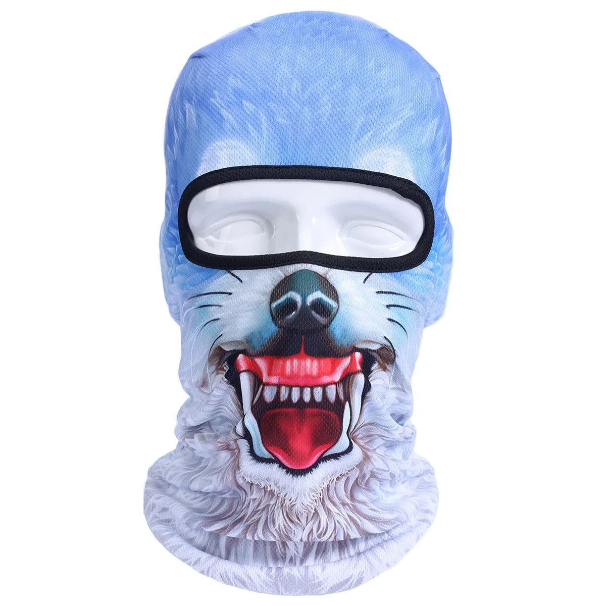 3D Cat Dog Animal Outdoor Motorcycle Skis Hats Balaclava Sports Cat Dog Full Mask