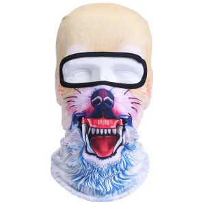 3D Cat Dog Animal Outdoor Motorcycle Skis Hats Balaclava Sports Cat Dog Full Mask
