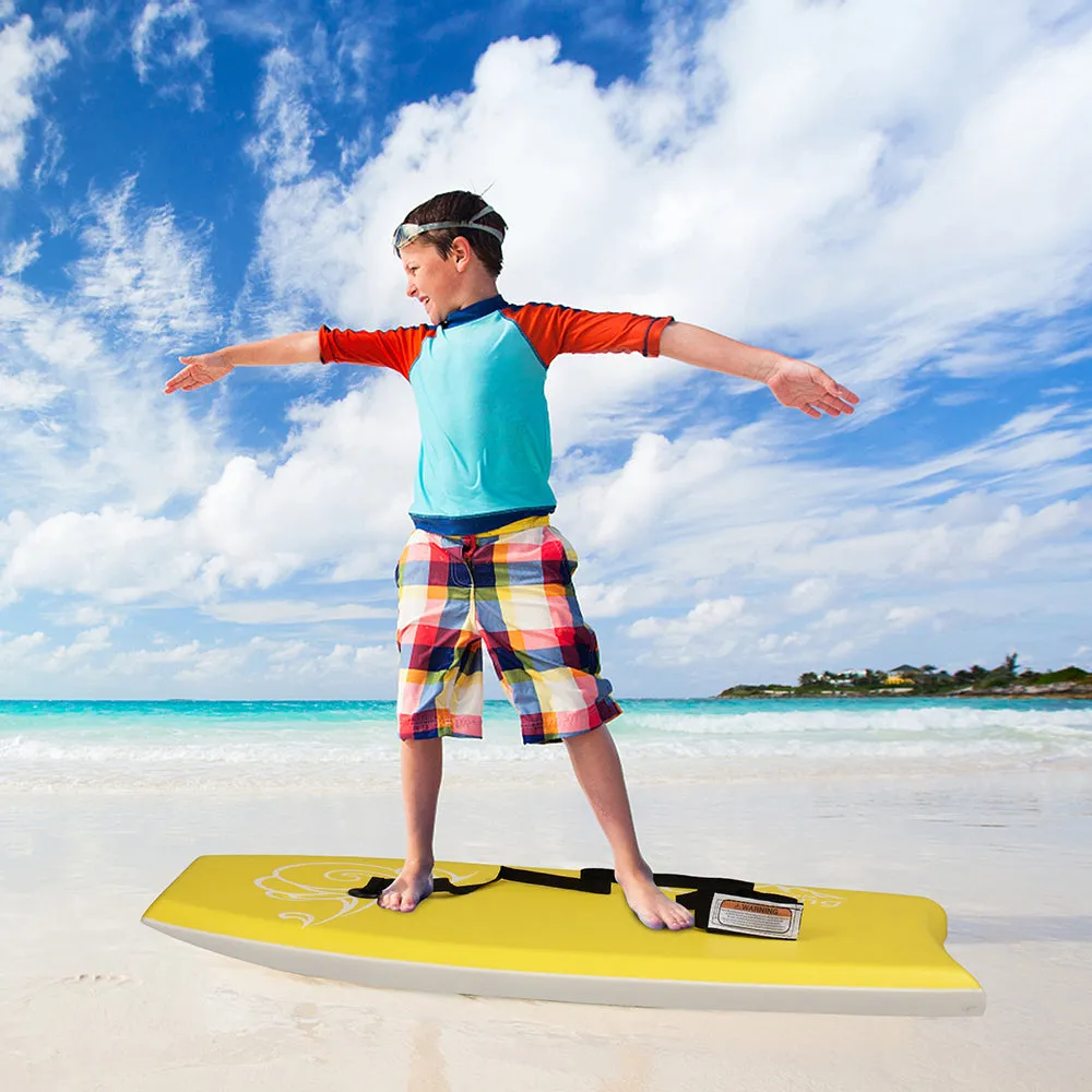 41in 25kg Water Kid/Youth Surfboard Yellow-Blue