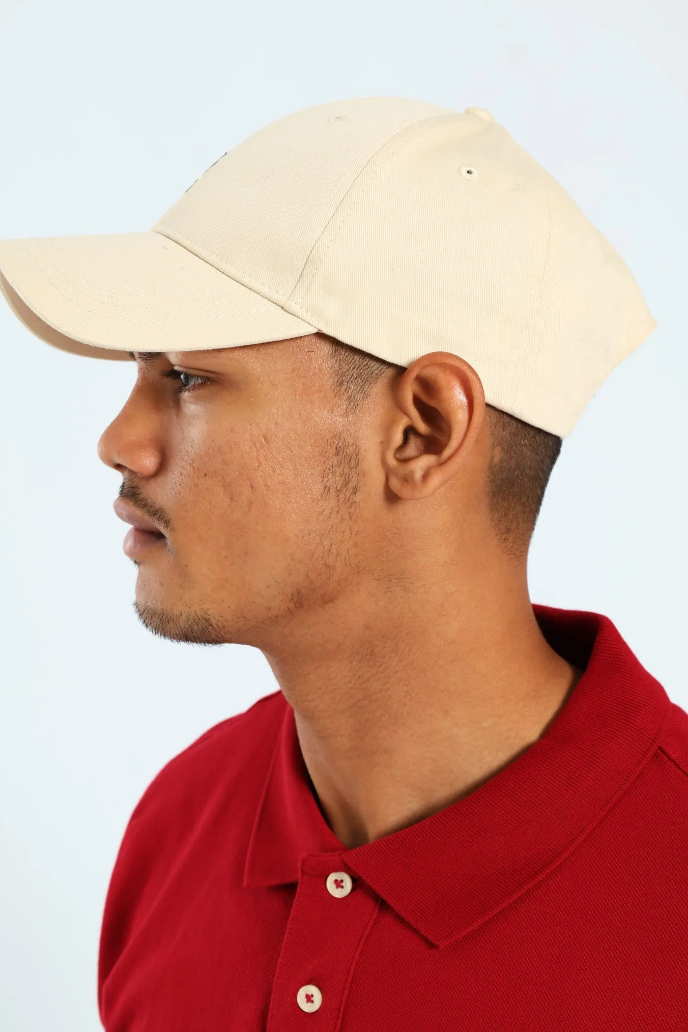 6 Panel Classic Peak Cap - Stone