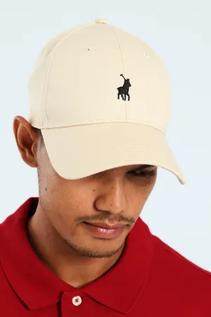 6 Panel Classic Peak Cap - Stone