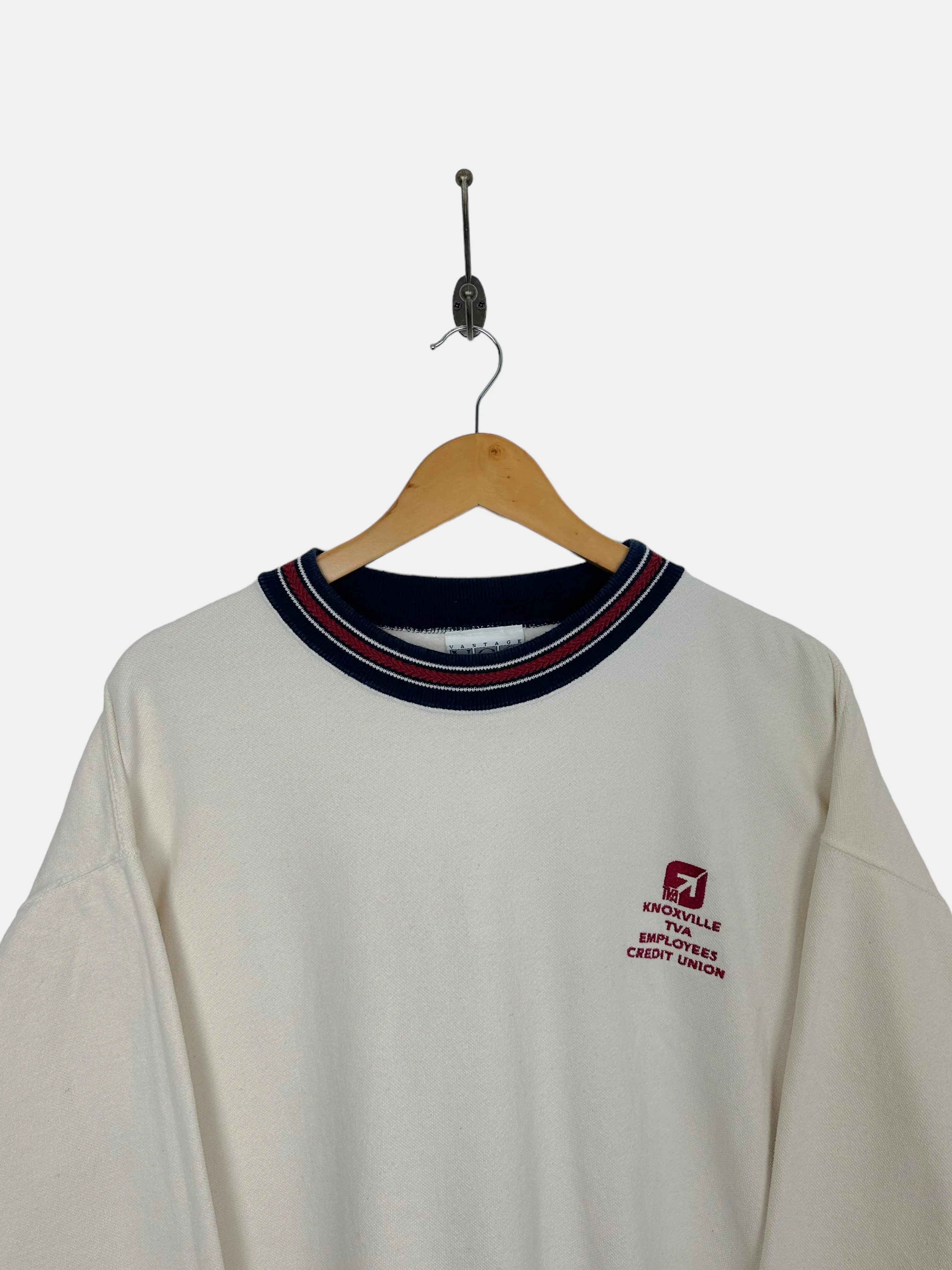 90's Knoxville TVA USA Made Embroidered Vintage Sweatshirt Size L-XL