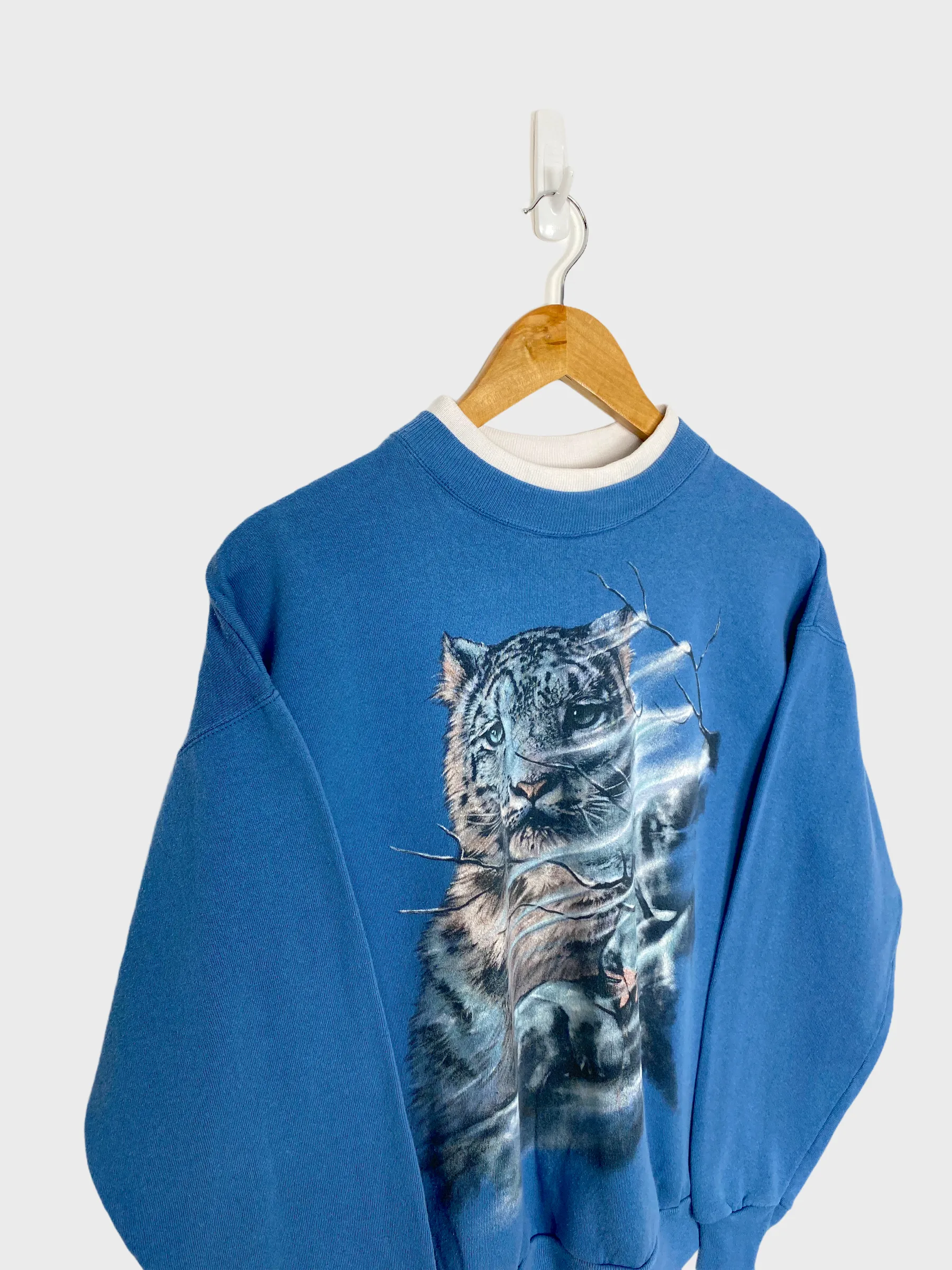 90's USA Vintage Graphic Vintage Sweatshirt Size 8
