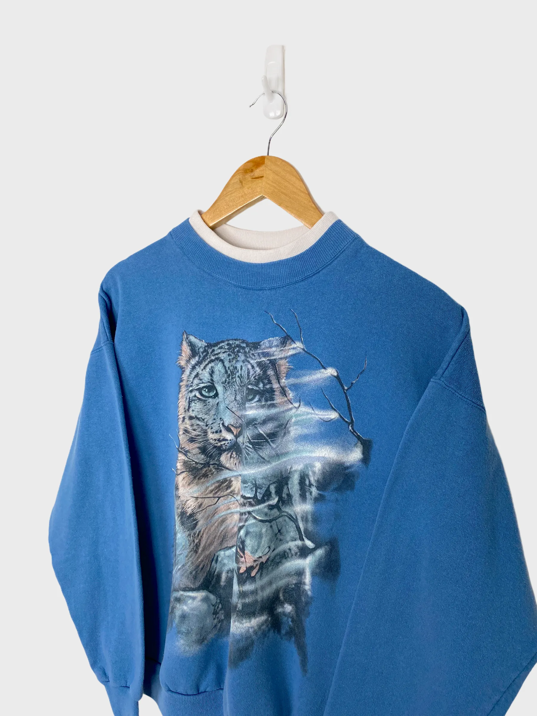 90's USA Vintage Graphic Vintage Sweatshirt Size 8