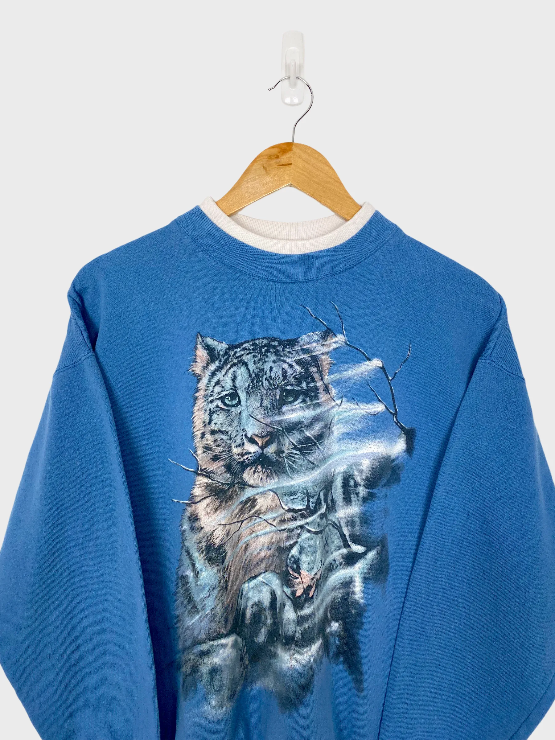 90's USA Vintage Graphic Vintage Sweatshirt Size 8