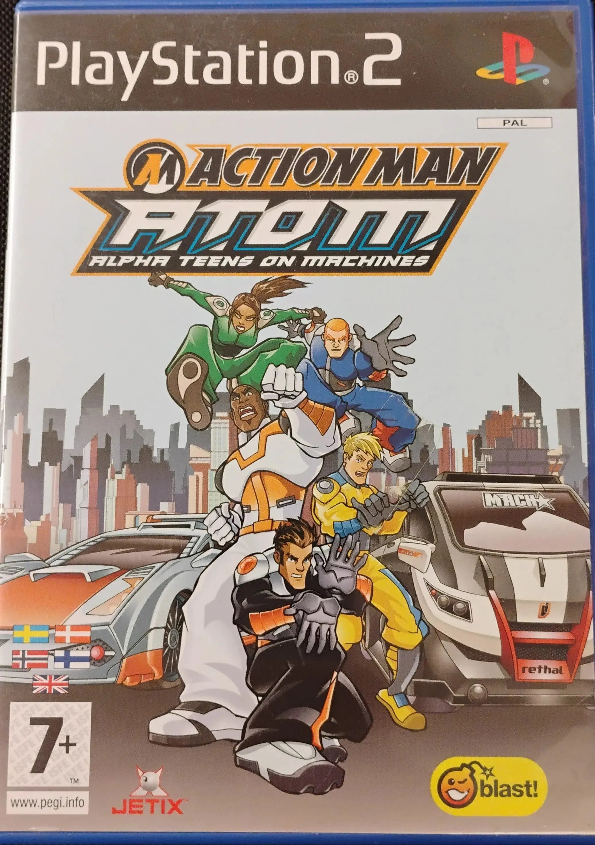 Action Man A.T.O.M Alpha Teens on Machines