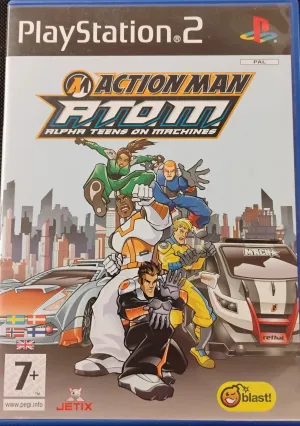 Action Man A.T.O.M Alpha Teens on Machines