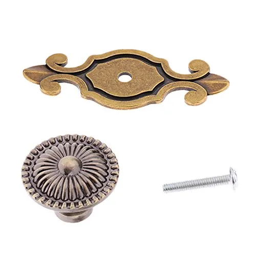 addsray G4Retro Kitchen Cabinet Cupboard Door Drawer Pull Knob Handle Antique Bronze