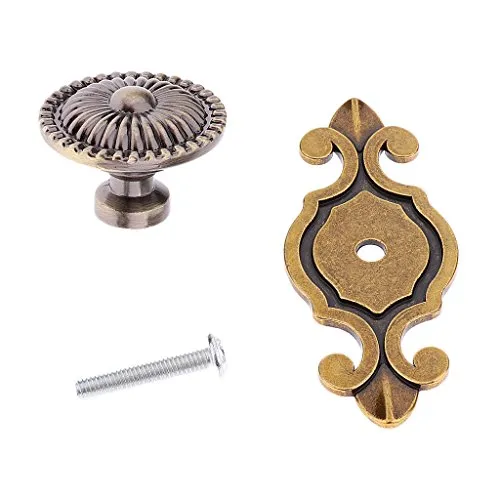 addsray G4Retro Kitchen Cabinet Cupboard Door Drawer Pull Knob Handle Antique Bronze