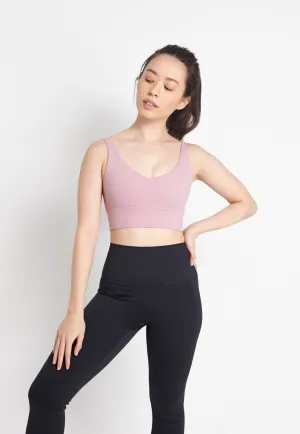 Alexa Women Sports Bra (Pink)