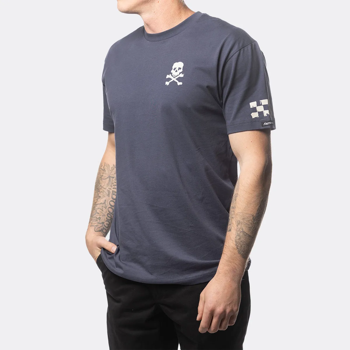 Alkyd Tee - Indigo