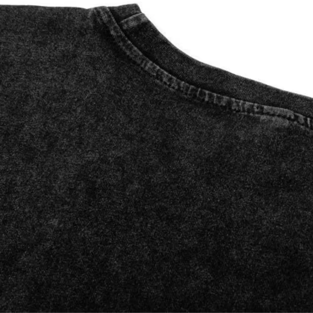 Alphabet Washed Casual Vest
