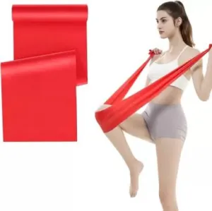 ALYV Resistance Bands for Physical Therapy |  Recovery |  Pilates |  Yoga |  and Strength Training - Tension Stretch Bands for Arms |  Shoulders |  and Full Body Workouts (Pack of 1 |  Assorted)