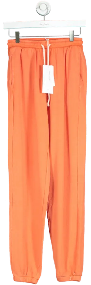 American Vintage Orange Supersoft Hapylife Joggers UK L