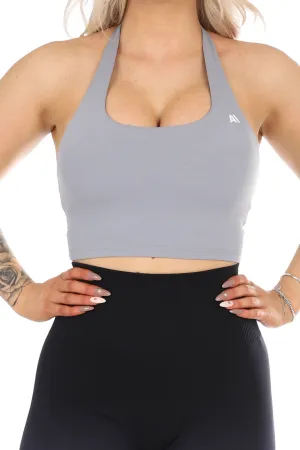 Anna Halter Bra Grey
