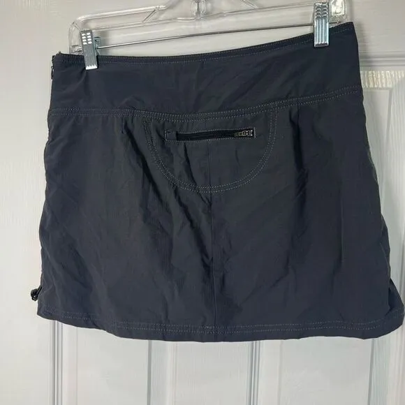 Athleta Cinch Ripstop Skort Asphalt Gray