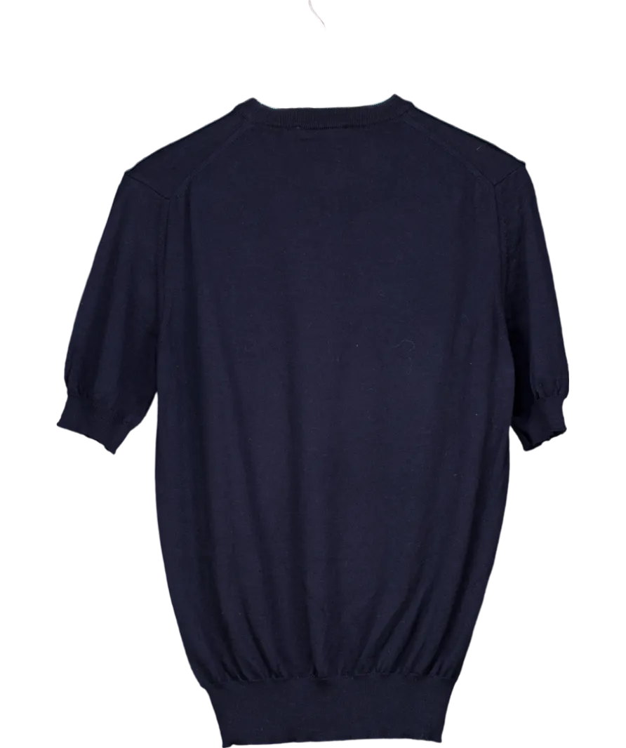 Aurelian 100% Cashwool Black T-shirt UK S/M