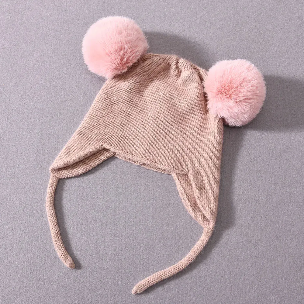 Baby Crochet Beanie Hat - Autumn & Winter Kids Hat