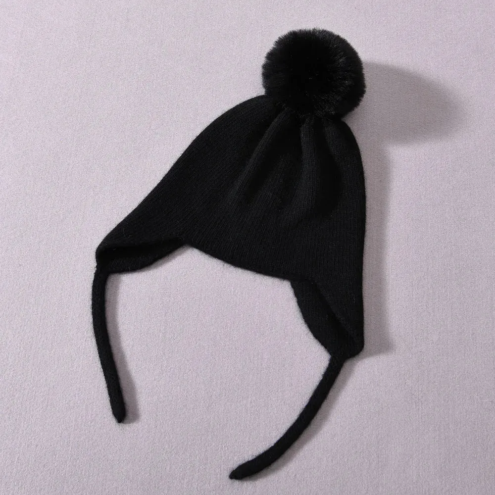 Baby Crochet Beanie Hat - Autumn & Winter Kids Hat