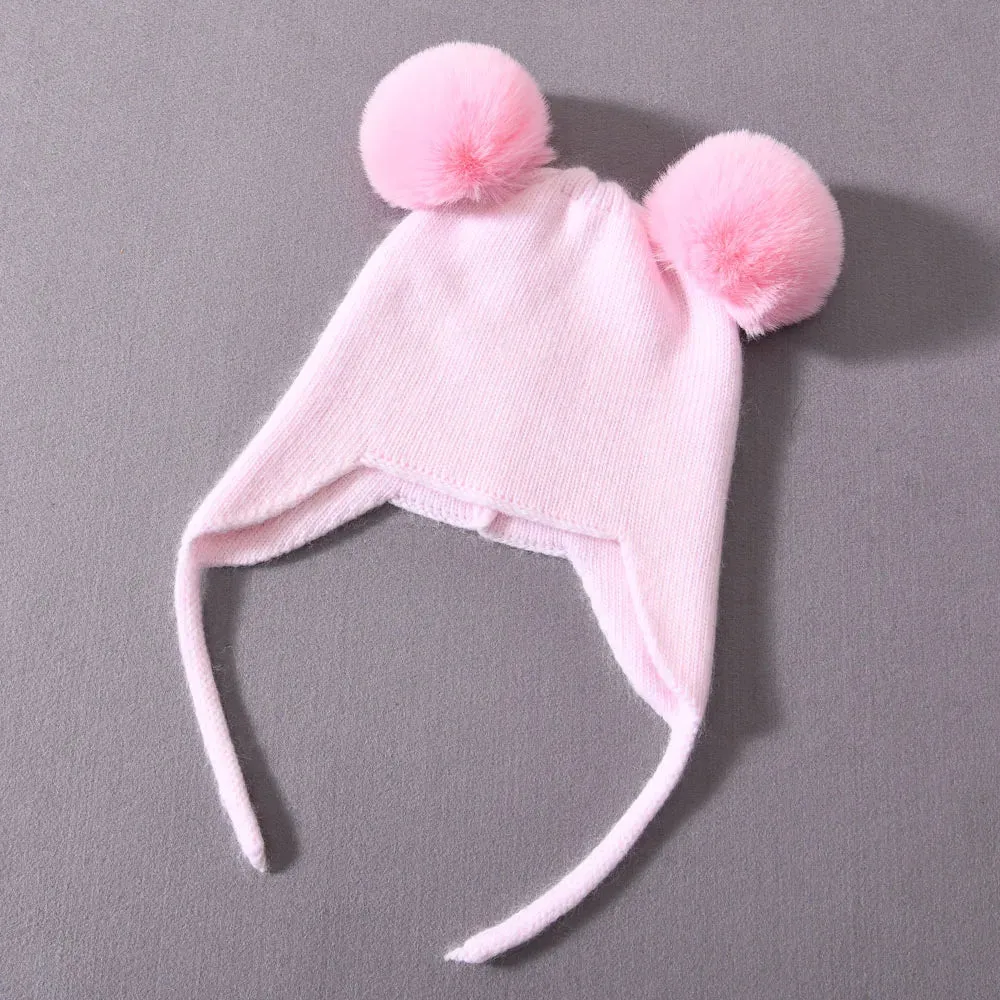 Baby Crochet Beanie Hat - Autumn & Winter Kids Hat