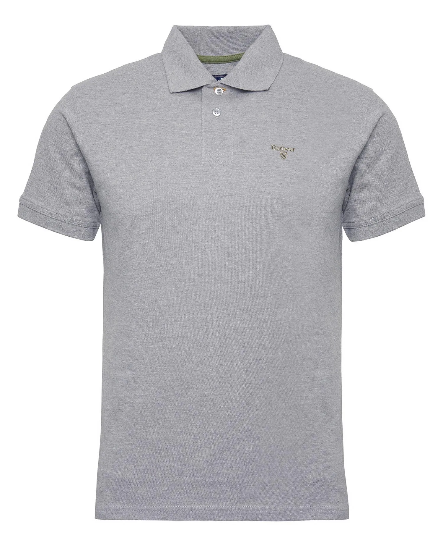 Barbour Lightweight Sports Polo Shirt in Polo Grey
