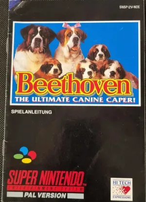 Beethoven The Ultimate Canine Caper! Manual (NOE)