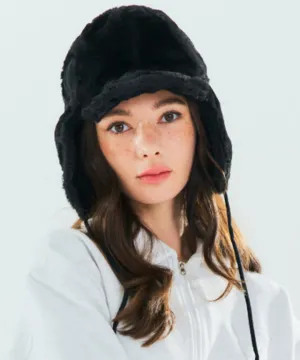 BENECIA 12 Wire Ear Warmer Cap - Black