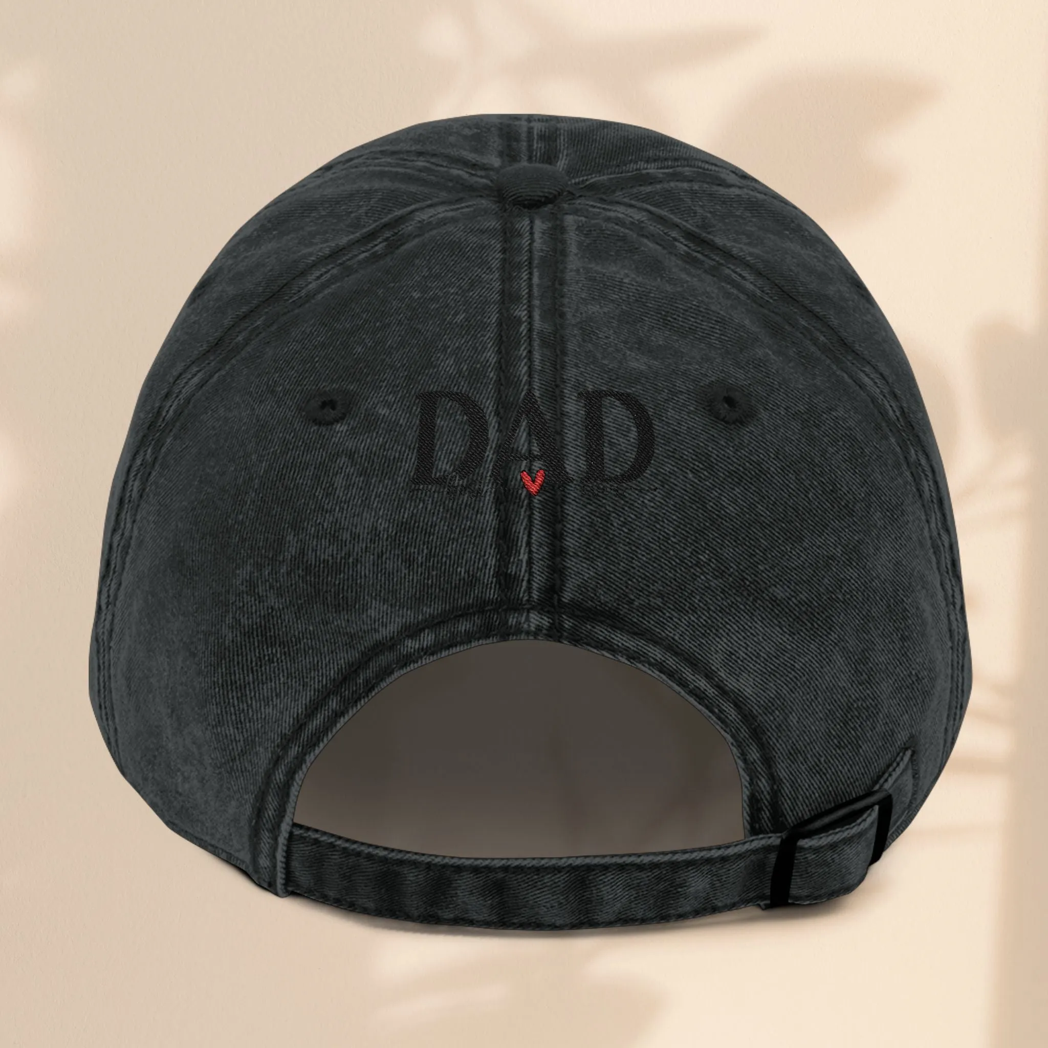 Best Dad Ever Vintage Cap (Embroidery)