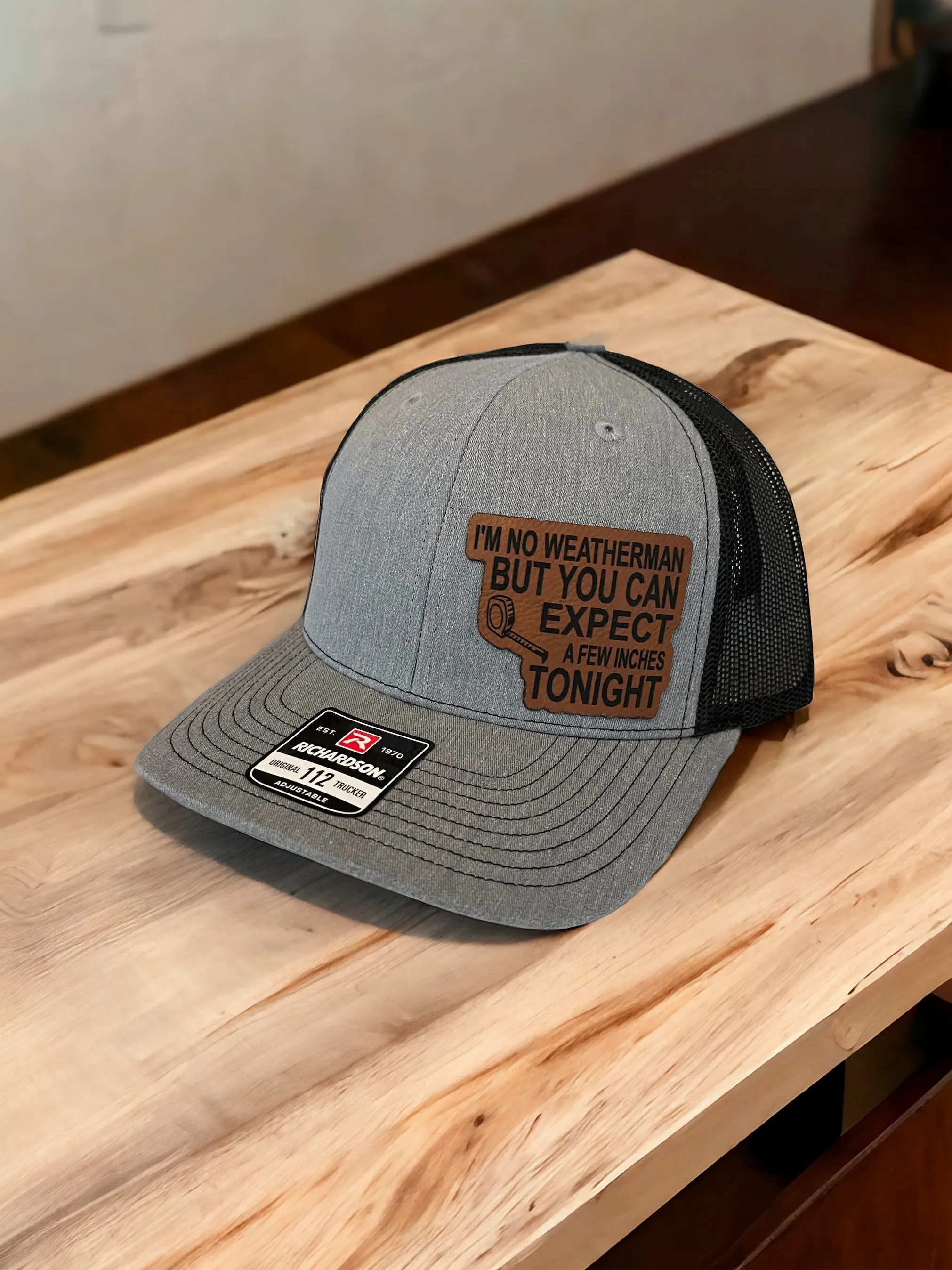 Best-Selling Richardson 112 Snapback – Custom Engraved Leatherette Hat Patch