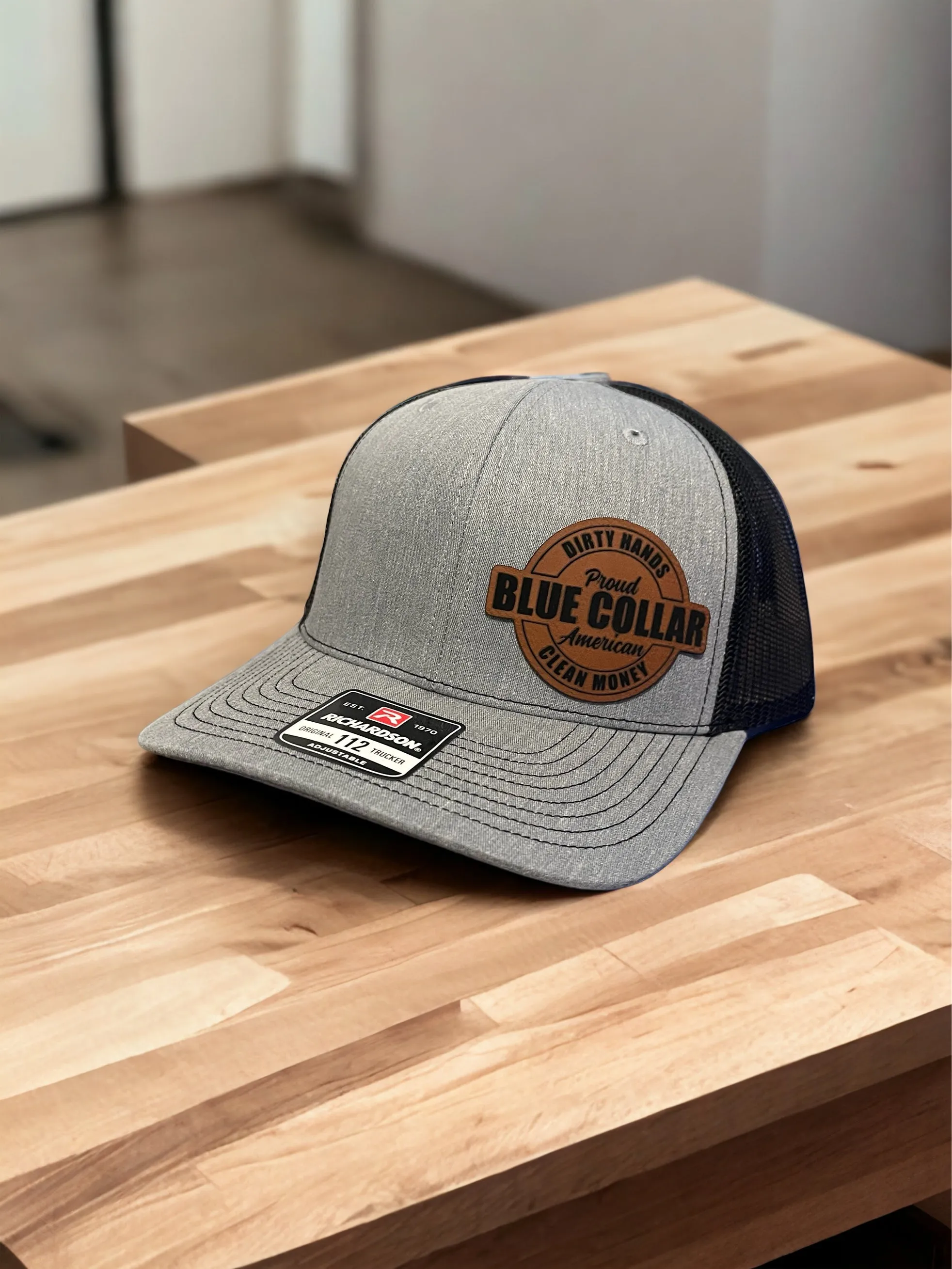 Best-Selling Richardson 112 Snapback – Custom Engraved Leatherette Hat Patch