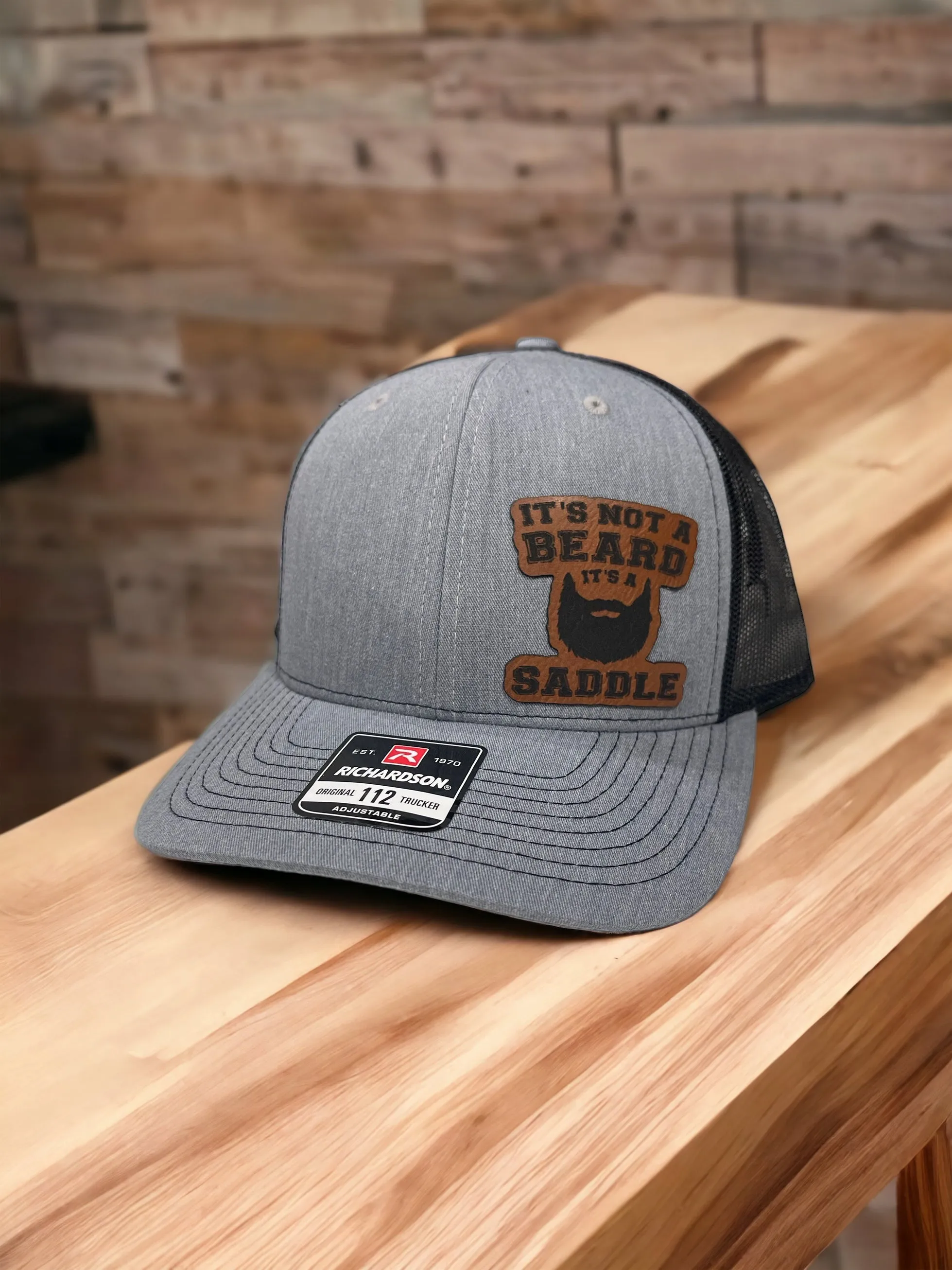 Best-Selling Richardson 112 Snapback – Custom Engraved Leatherette Hat Patch