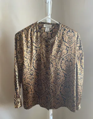 Black and Gold Top