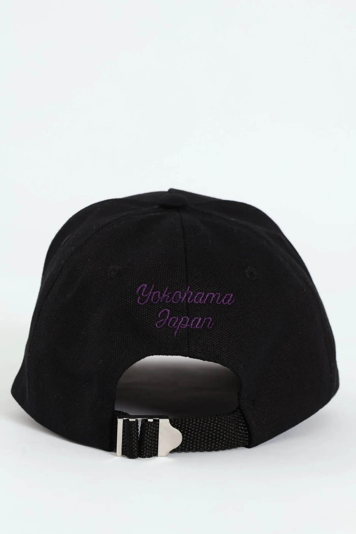Black Textured Cap - Black