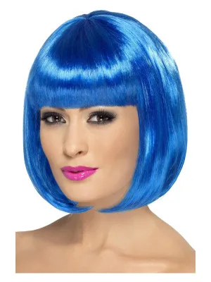 Blue Partyrama Wig, 12 inch