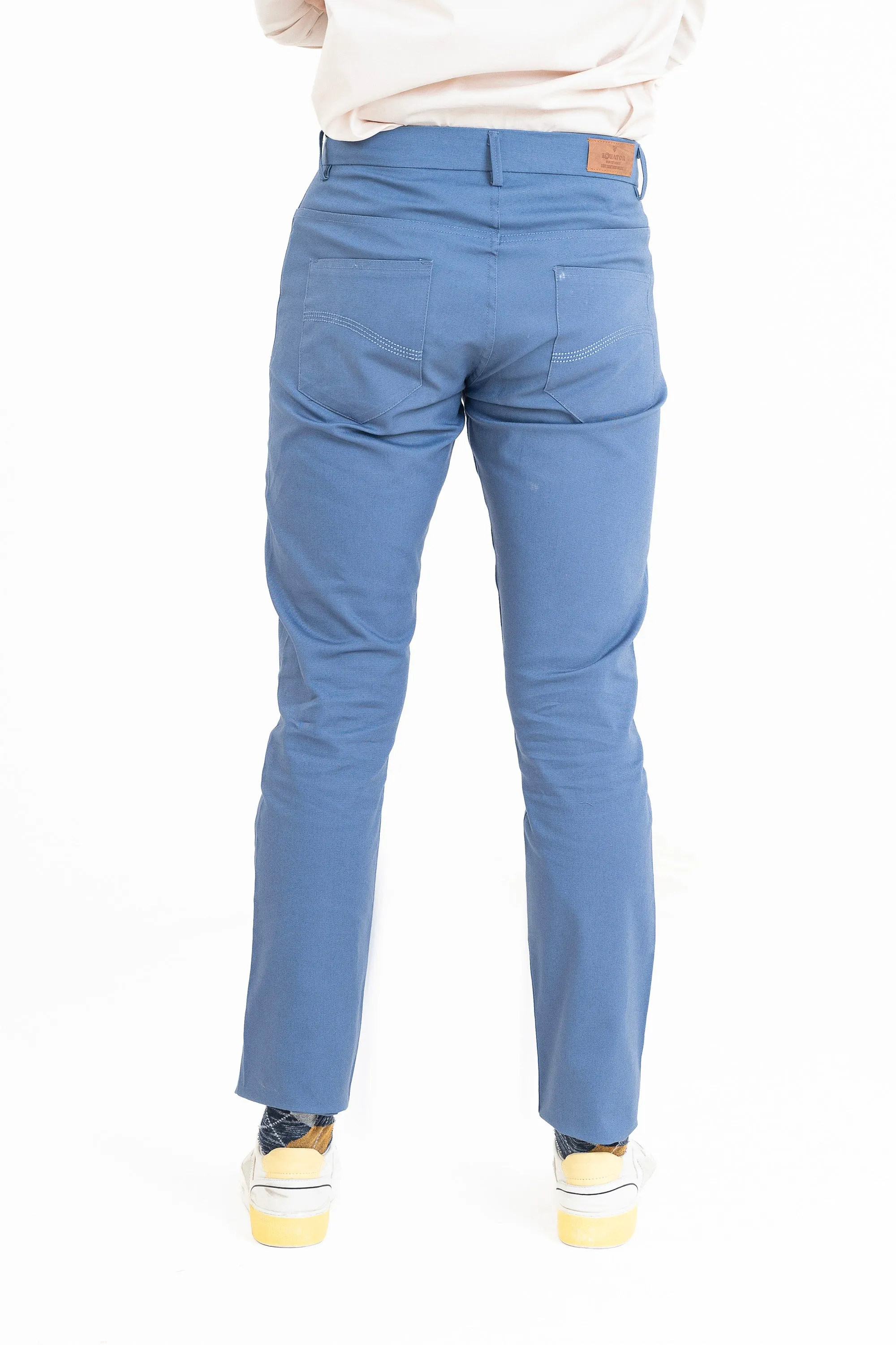 Blue Smart Fit Pants