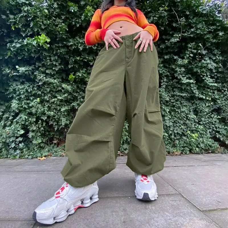 Blue Y2K Unisex and Trendy Sports Pants
