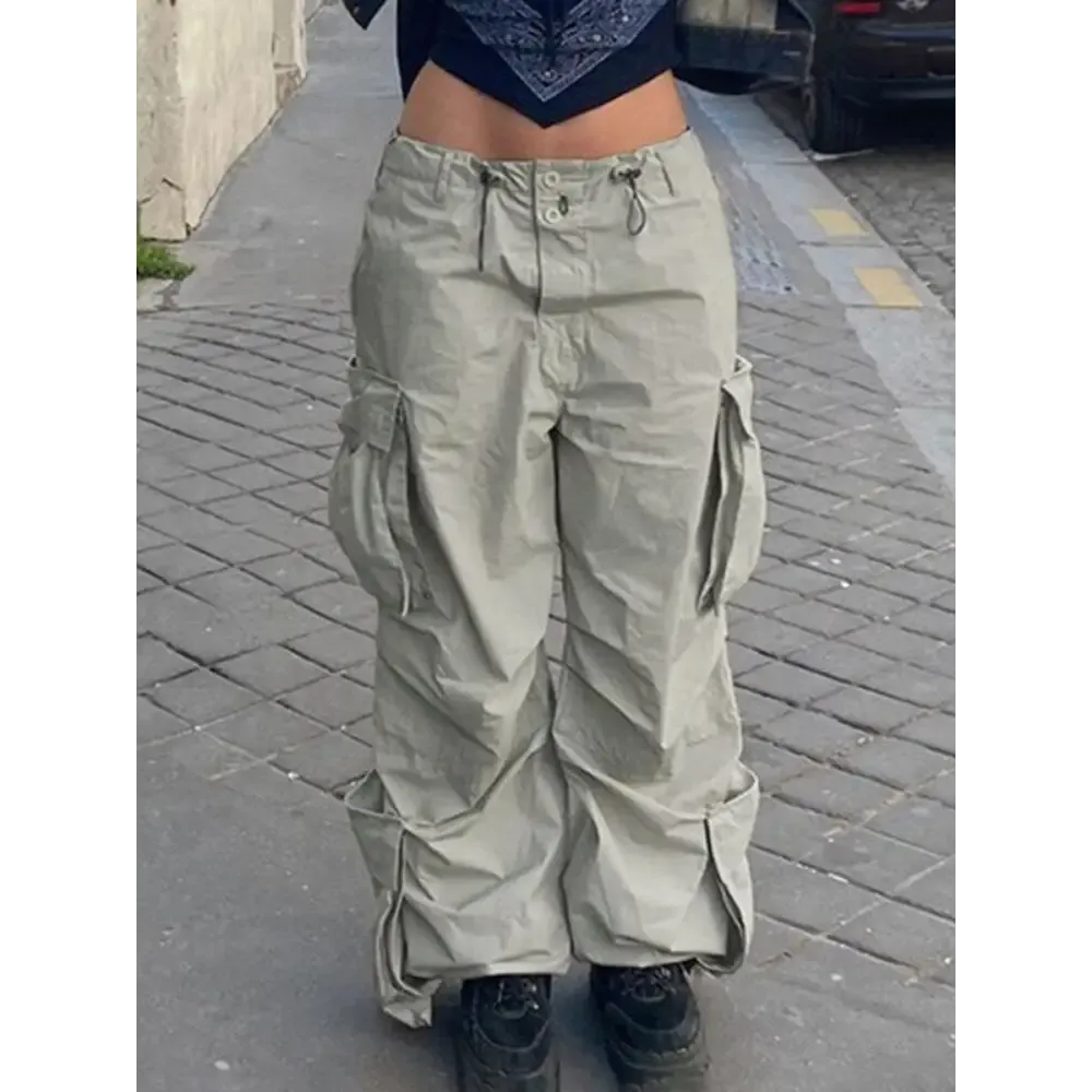 Blue Y2K Unisex and Trendy Sports Pants