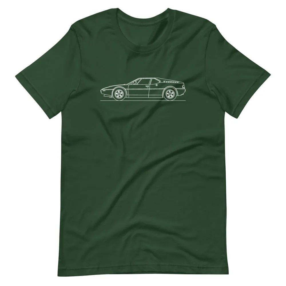 BMW E26 M1 silhouette T-shirt