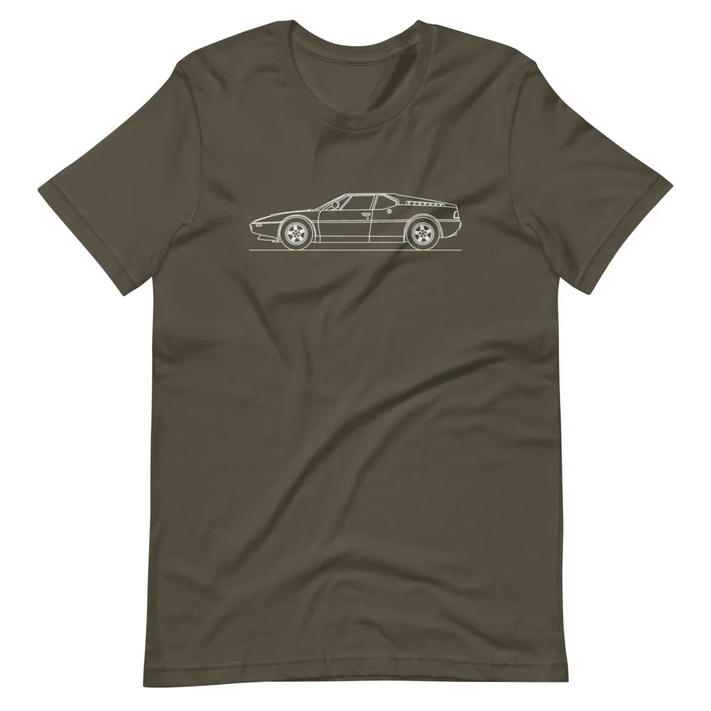 BMW E26 M1 silhouette T-shirt