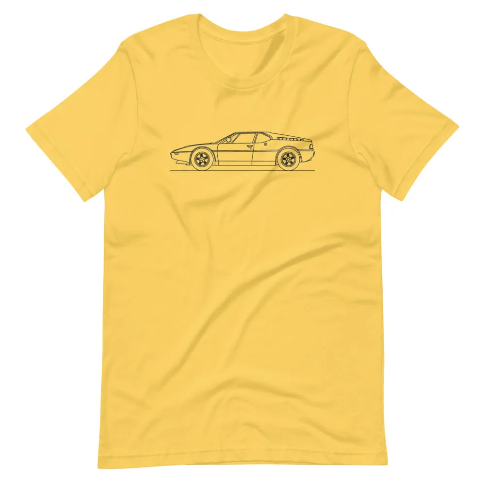 BMW E26 M1 silhouette T-shirt