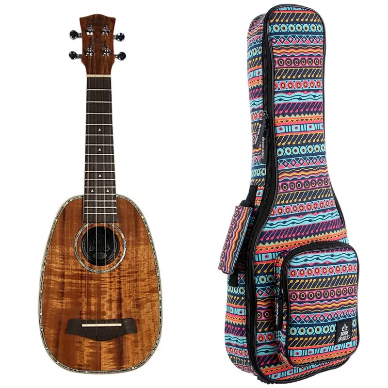 Bondi Ripple Koa Pineapple Soprano Ukulele